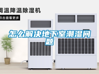 企業(yè)新聞怎么解決地下室潮濕問題