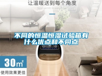知識(shí)百科不同的恒溫恒濕試驗(yàn)箱有什么優(yōu)點(diǎn)和不同點(diǎn)