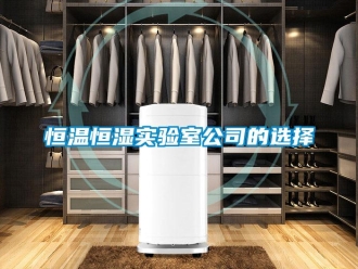 知識百科恒溫恒濕實驗室公司的選擇