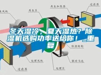 行業(yè)新聞冬天濕冷，夏天濕熱？除濕機(jī)選購(gòu)功率送給你！_重復(fù)