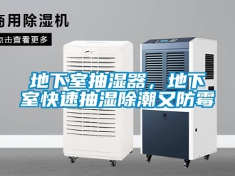 企業新聞地下室抽濕器，地下室快速抽濕除潮又防霉