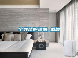 企業新聞半導體除濕機_重復