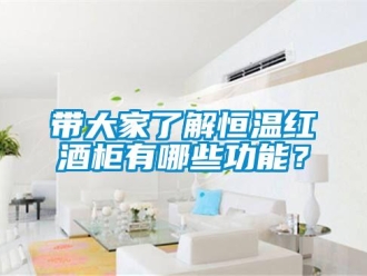 知識百科帶大家了解恒溫紅酒柜有哪些功能？