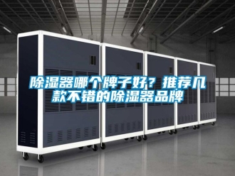 行業新聞除濕器哪個牌子好？推薦幾款不錯的除濕器品牌