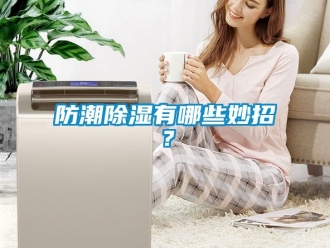 常見問題防潮除濕有哪些妙招？