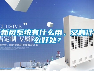 企業(yè)新聞新風系統(tǒng)有什么用，又有什么好處？