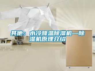 行業(yè)新聞其他：水冷降溫除濕機(jī)—除濕機(jī)原理介紹