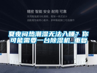 行業新聞夏夜悶熱潮濕無法入睡？你可能需要一臺除濕機_重復