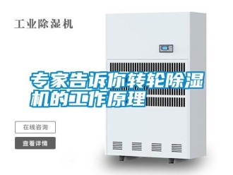 知識(shí)百科專家告訴你轉(zhuǎn)輪除濕機(jī)的工作原理