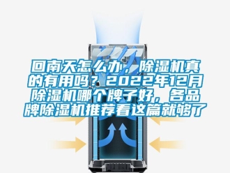 企業新聞回南天怎么辦，除濕機真的有用嗎？2022年12月除濕機哪個牌子好，各品牌除濕機推薦看這篇就夠了