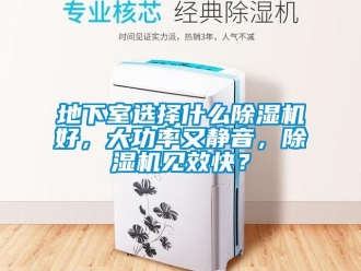 行業新聞地下室選擇什么除濕機好，大功率又靜音，除濕機見效快？