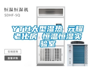常見問題YTH大型濕熱 元耀老化房 恒溫恒濕實驗室