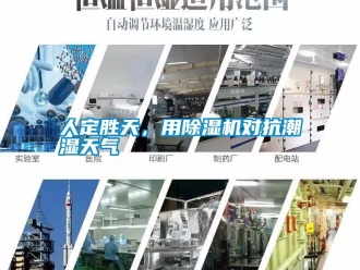 行業新聞人定勝天，用除濕機對抗潮濕天氣