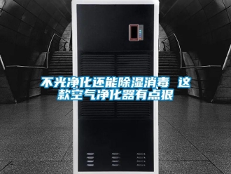 企業新聞不光凈化還能除濕消毒 這款空氣凈化器有點狠