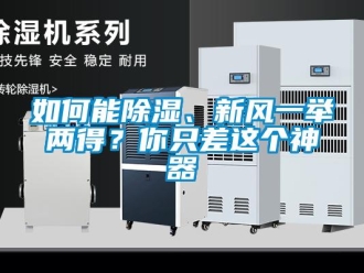 企業新聞如何能除濕、新風一舉兩得？你只差這個神器