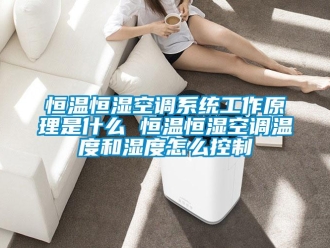 知識(shí)百科恒溫恒濕空調(diào)系統(tǒng)工作原理是什么 恒溫恒濕空調(diào)溫度和濕度怎么控制