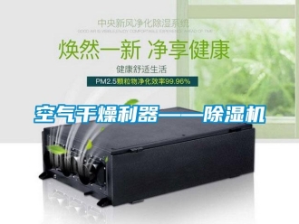 行業新聞空氣干燥利器——除濕機
