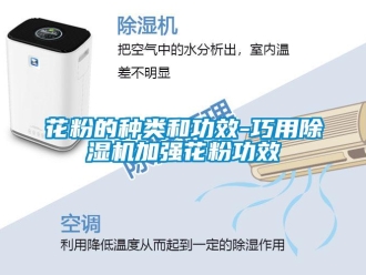 行業新聞花粉的種類和功效-巧用除濕機加強花粉功效