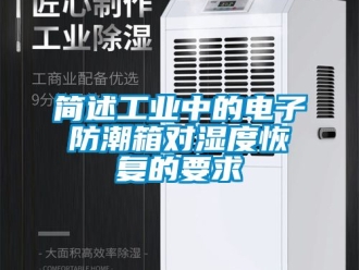 常見問題簡述工業(yè)中的電子防潮箱對濕度恢復(fù)的要求