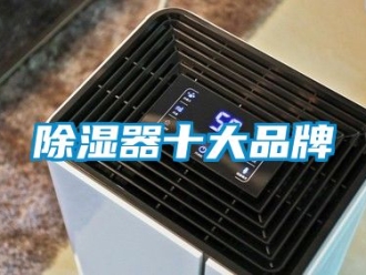 行業新聞除濕器十大品牌