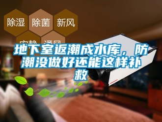 企業(yè)新聞地下室返潮成水庫(kù)，防潮沒(méi)做好還能這樣補(bǔ)救