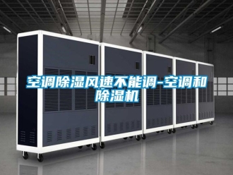 行業新聞空調除濕風速不能調-空調和除濕機