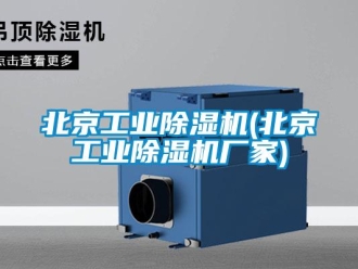 企業(yè)新聞北京工業(yè)除濕機(北京工業(yè)除濕機廠家)