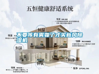 行業(yè)新聞不要等有霧霾了才買新風(fēng)除濕機(jī)
