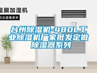 企業新聞臺州除濕機-480L工業除濕機廠家批發定做 除濕器系列