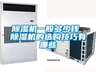 行業新聞除濕機一般多少錢 除濕機的選購技巧有哪些