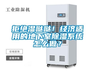 行業(yè)新聞拒絕濕噠噠！經(jīng)濟適用的地下室除濕系統(tǒng)怎么做？