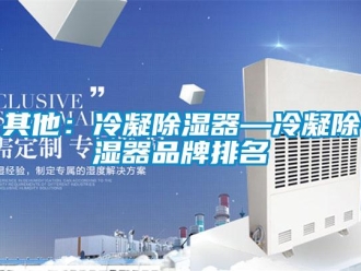 行業(yè)新聞其他：冷凝除濕器—冷凝除濕器品牌排名