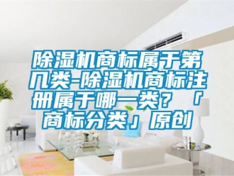 行業(yè)新聞除濕機(jī)商標(biāo)屬于第幾類-除濕機(jī)商標(biāo)注冊(cè)屬于哪一類？「商標(biāo)分類」原創(chuàng)