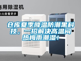 企業新聞倉庫夏季降溫防潮黑科技，一招解決高溫悶熱梅雨潮濕！