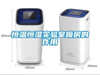 知識百科恒溫恒濕實驗室噴房的作用