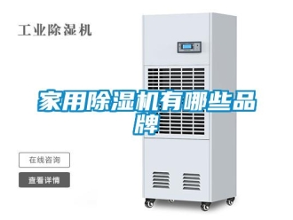 企業(yè)新聞家用除濕機有哪些品牌