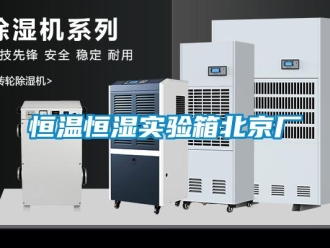 知識百科恒溫恒濕實驗箱北京廠