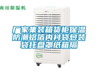 企業(yè)新聞廠家集裝箱貨柜保溫防潮鋁箔內(nèi)襯袋包裝袋托盤罩紙箱隔