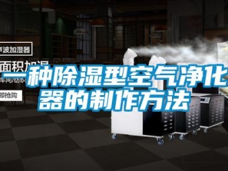 行業(yè)新聞一種除濕型空氣凈化器的制作方法