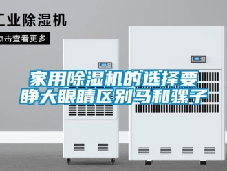 行業新聞家用除濕機的選擇要睜大眼睛區別馬和騾子