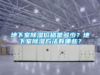 企業(yè)新聞地下室除濕價格是多少？地下室除濕方法有哪些？