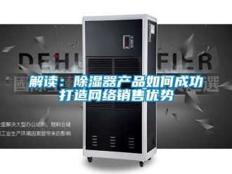 常見問題解讀：除濕器產(chǎn)品如何成功打造網(wǎng)絡銷售優(yōu)勢
