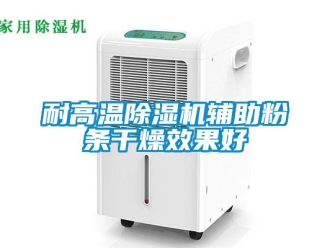 行業新聞耐高溫除濕機輔助粉條干燥效果好