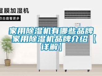 企業(yè)新聞家用除濕機有哪些品牌 家用除濕機品牌介紹【詳解】