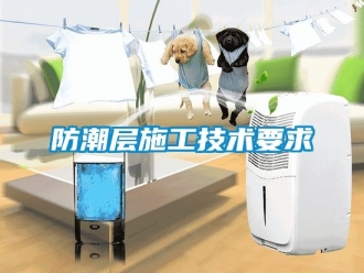 常見問題防潮層施工技術要求