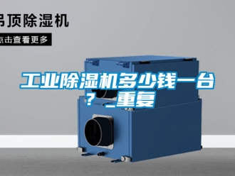 常見問題工業(yè)除濕機(jī)多少錢一臺(tái)？_重復(fù)
