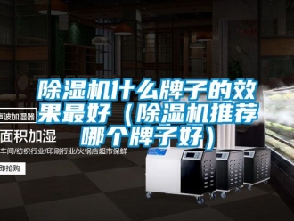 行業新聞除濕機什么牌子的效果最好（除濕機推薦哪個牌子好）