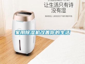 行業新聞家用除濕機改善你的生活