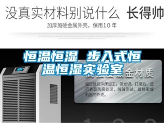 知識百科恒溫恒濕 步入式恒溫恒濕實驗室
