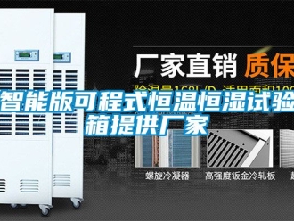 知識百科智能版可程式恒溫恒濕試驗箱提供廠家